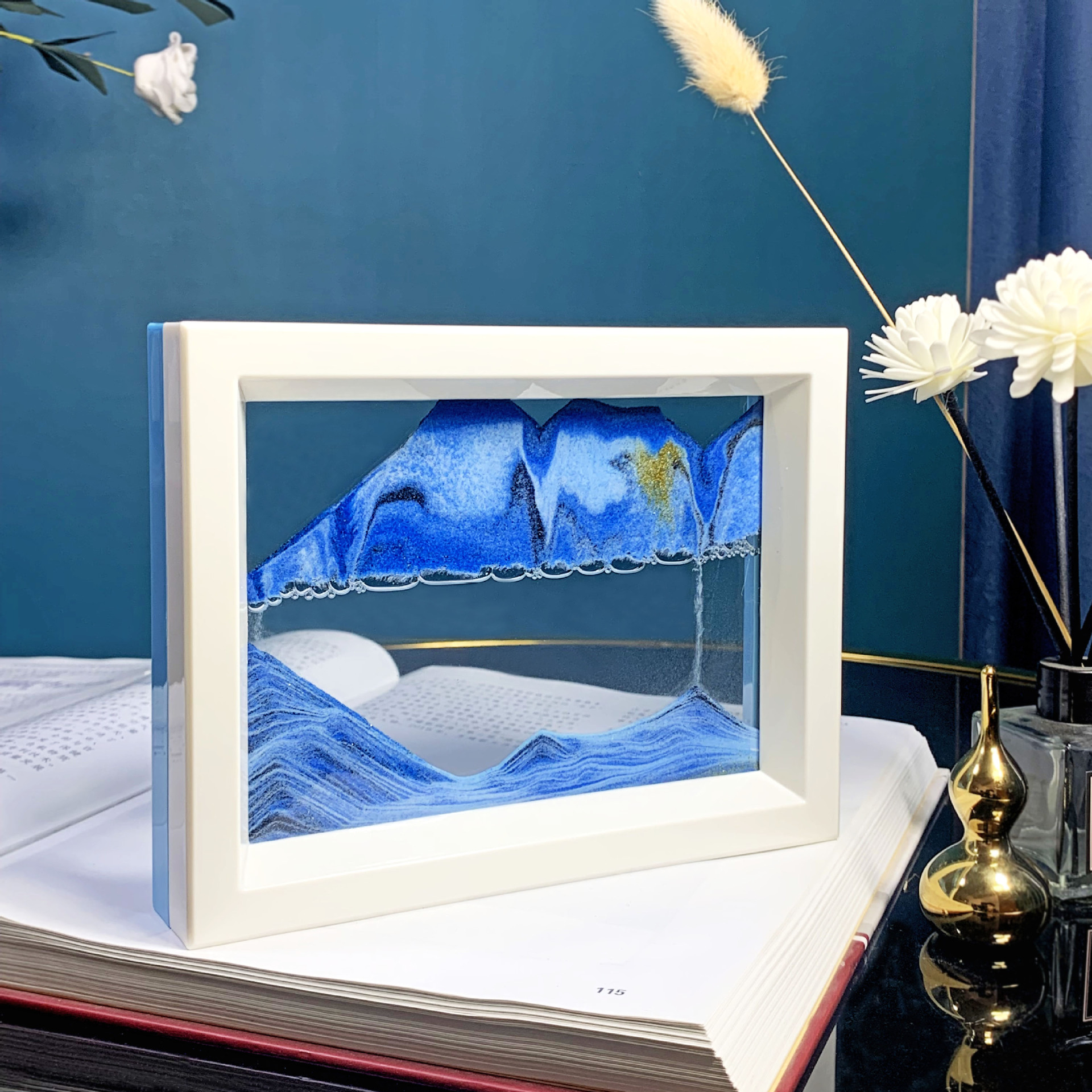 Серия S2 черный и белый синий