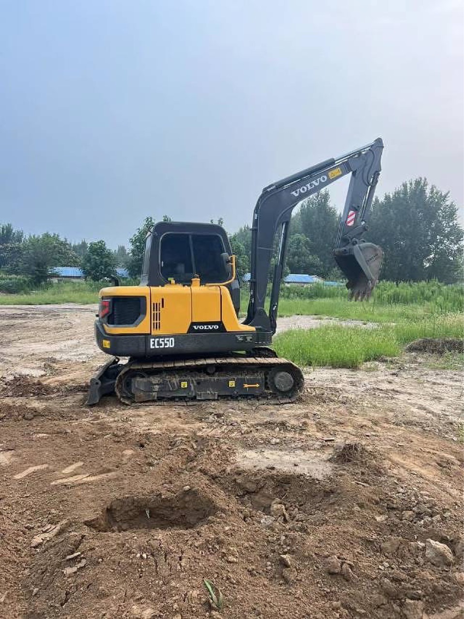 VOV55 y 60 Excavadoras de segunda mano Exportación de comercio exterior Proporcionar declaración de aduanas