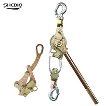 进口钢丝绳收紧器 钢索拉紧器 卡头电缆紧线器 荷锑机1吨2吨