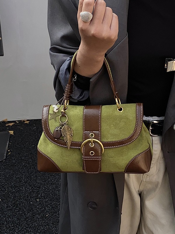 Bolsa de silla de mano de seda medieval 2026 nueva moda alta textura versátil bolso de mochila