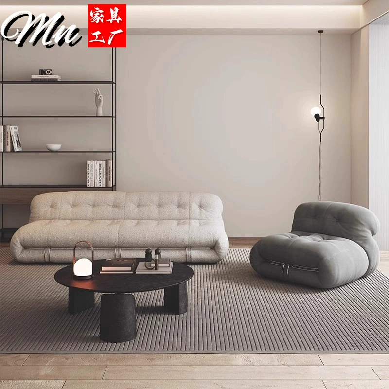 Модный диван-кресло с зубцами из стали в виде бегемота, набор стола и стульев для зоны ресепшн и переговоров, простой комплект для отдыха в деловой зоне, трехместный.