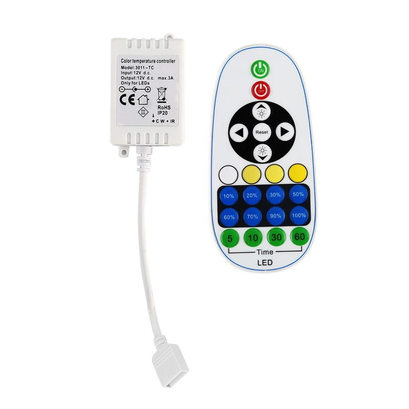 LED two-color rectangular lamp, wholesale, remote control
