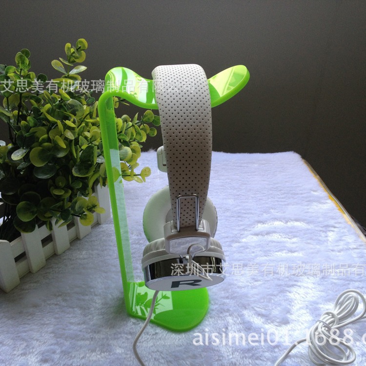 新款耳机架 工厂直销零售头戴式耳机架 专业亚克力耳机架生产厂家