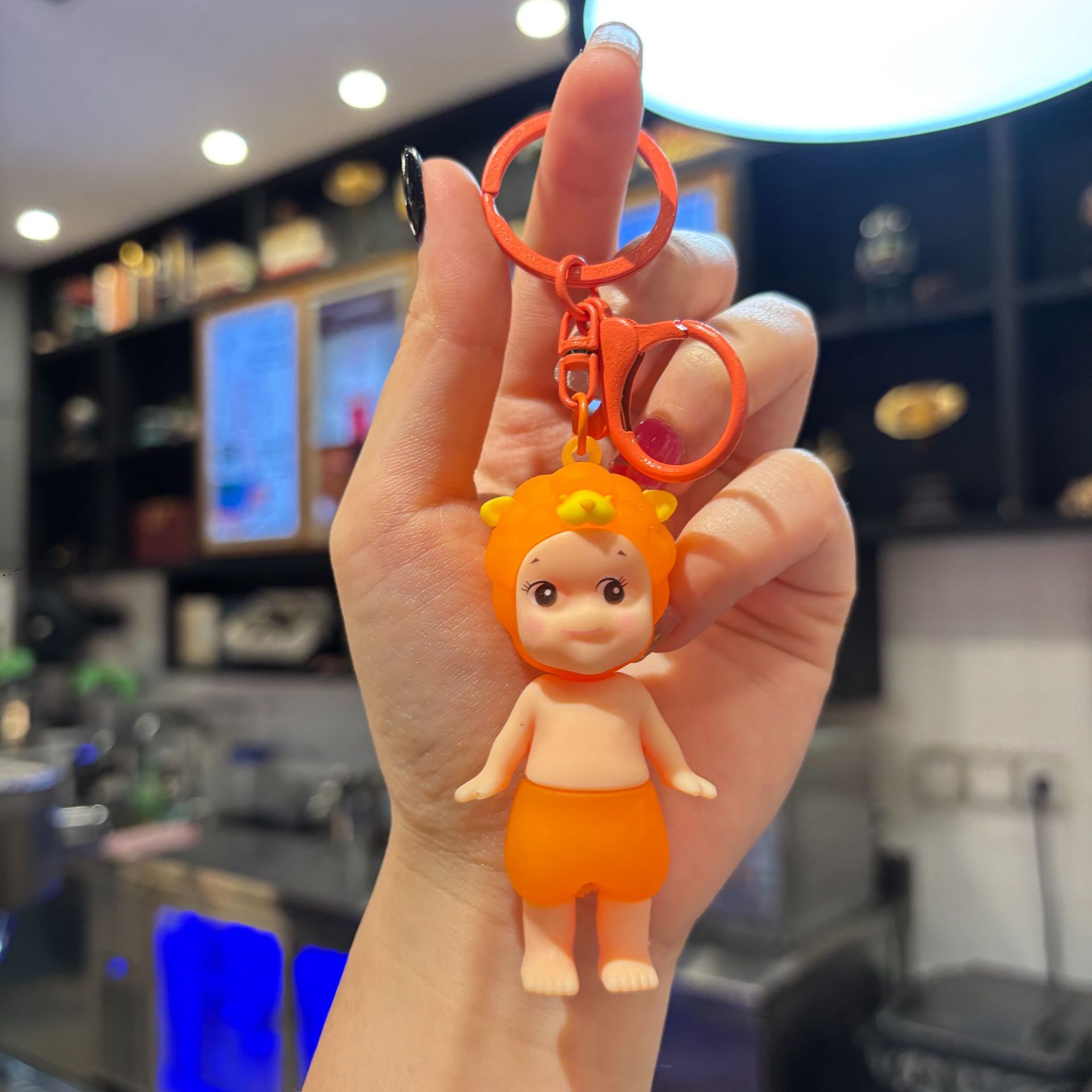 아빠 인형(주황색)