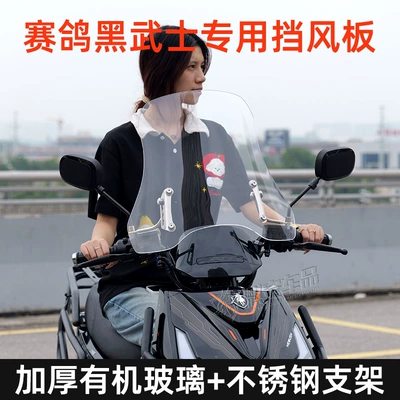 Motorcycle front windshield: Takeaway Rider Universal