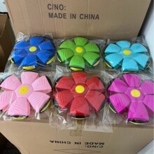 弹力踩踩球魔幻飞碟球脚踩变形球幼儿园儿童户外运动弹弹球类玩具