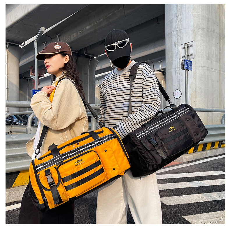 Short-Distance Travel Bag for Women, Dry and Wet Separation Sports Fitness Bag, Large Capacity Storage, Multi-Functional Backpack for Outings Short-Distance Travel Bag for Women, Dry and Wet Separation Sports Fitness Bag, Large Capacity Storage, Multi-Functional Backpack for Outings