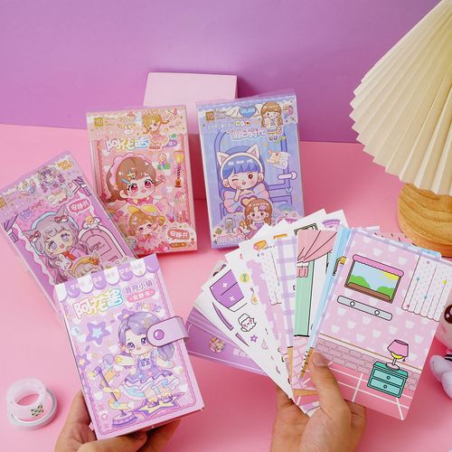 网红安静书diy免裁剪材料包全套礼盒批发女孩手工儿童益智玩具