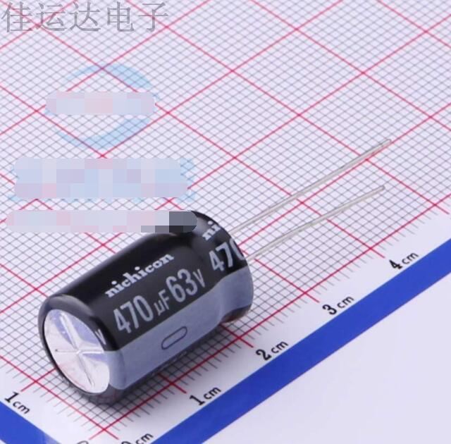 UVR1J471MHD 规格 470uF 63V 引线型铝电解电容 原装供应