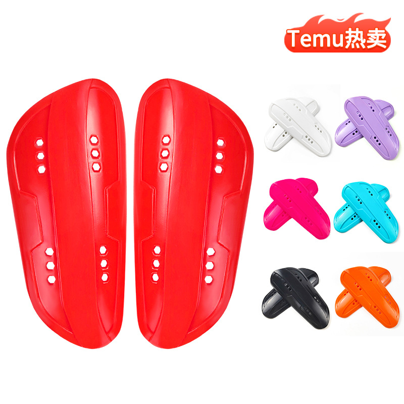 Amazon in-stock silicone football shin guards for adults, thickened insert-type sports protective gear, customizable