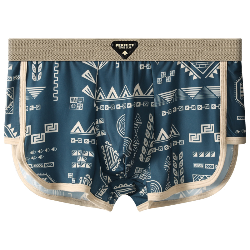 Pantalones interiores de hombre, ropa de hombre de alta calidad, 7A antibacterianos, pantalones de arroz, pantalones cortos de calzado de cuatro cuadrados, pantalones interiores de hombre