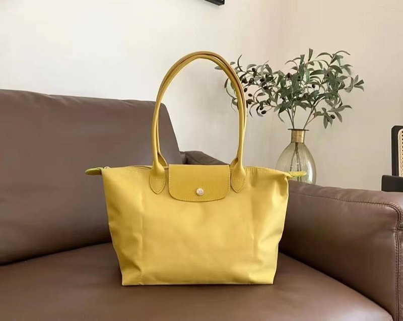 フランス龍包70周年刺繍餃子包片肩包手提げ特包ナイロン包折り畳み女包|undefined
