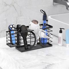 Amazon パンチフリーバスルームドアヘアドライヤーハンガー壁掛け家庭用バスルームヘアドライヤー収納ラック