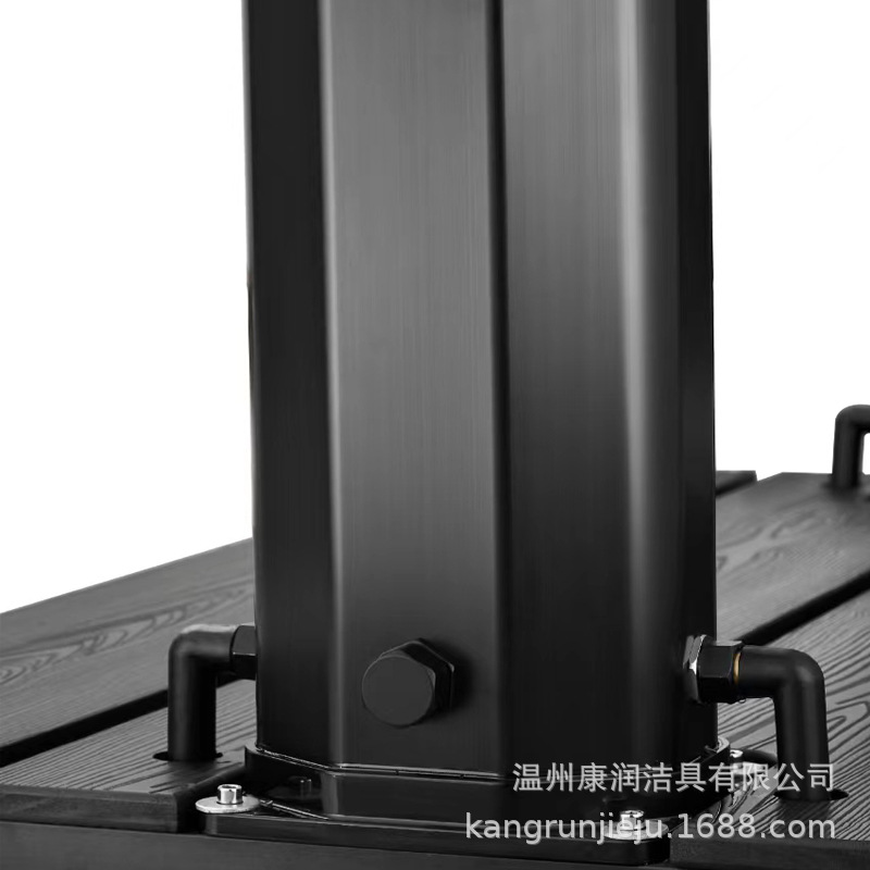 Wenzhou Kangrun 40L portales de gran capacidad columna de ducha al aire libre baño solar playa columna de ducha jardín
