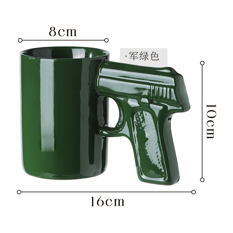 Taza de cerámica 3D imitación del águila del desierto empuje de modelado en relieve, taza de agua, taza de menú creativa, juegos de moda
