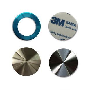 Factory Direct Sales CD Pattern Supply Blank CD Pattern Aluminum Sign Metal CD Pattern Aluminum Sheet Can Be Customized with Silk Screen logo