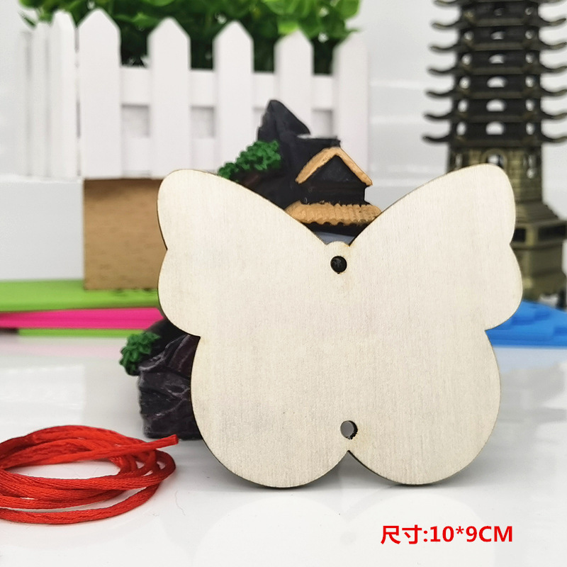 Tarjeta de reconocimiento del día de plantación de árboles de madera japonesa de estilo japonés, tarjeta de deseos y oración, tarjeta de árbol escrita a mano, área de decoración de actividades image 15