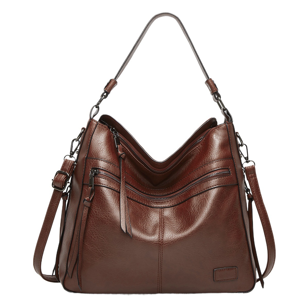 Amazon bolso de las mujeres calientes 2024 nueva moda europea y americana Bolsa De cuero suave bolsa de hombro bolsa de mensajero al por mayor