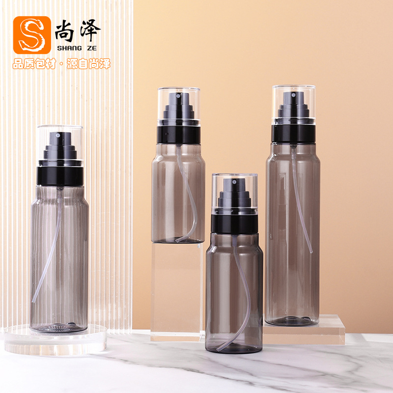 现货100ml半透黑喷雾瓶120/150/200ml消毒喷雾瓶衣物香水喷雾瓶