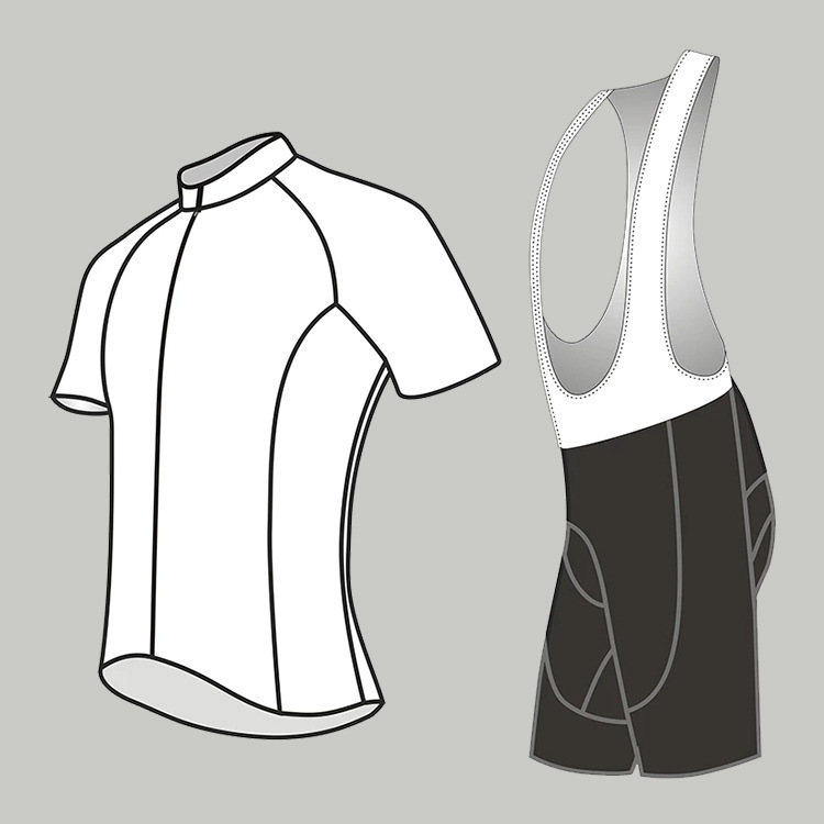 cycling Clothing Spring and Summer Long Short-sleeved Suit Long-sleeved Top Jumpsuit for Men and Women custom cycling jersey