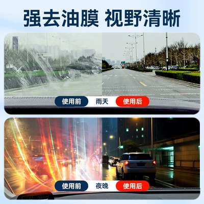 Auto glass water plating crystal: Glass agent