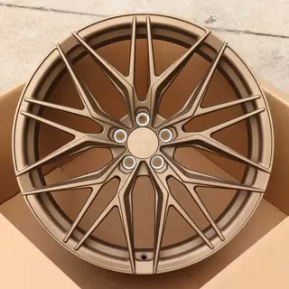 磨砂古铜22吋鍛造鋁圈定制车轮适用于zeekr x极氪锻造轮毂