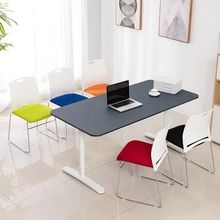 会议桌椅移动拼接组合双人酒店教育机构培训椅办公椅学习椅