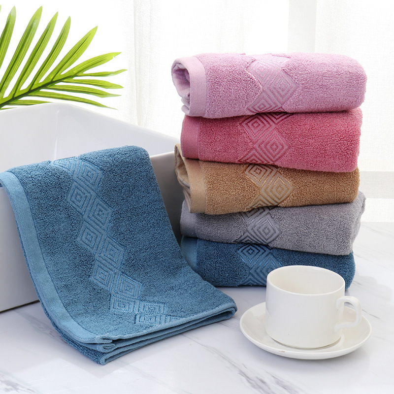 Gaoyang towel factory wholesale bamboo charcoal fiber jacquard towel company gift cotton towel embroidered logo Gaoyang towel factory wholesale bamboo charcoal fiber jacquard towel company gift cotton towel embroidered logo