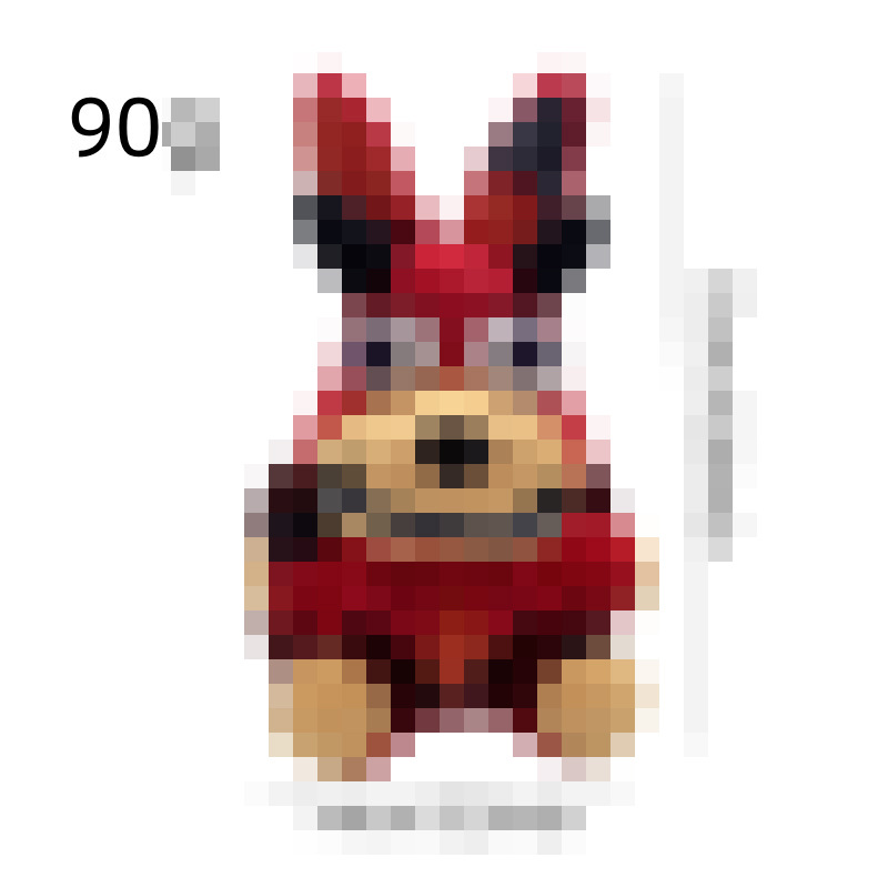Devil bunny / 18cm