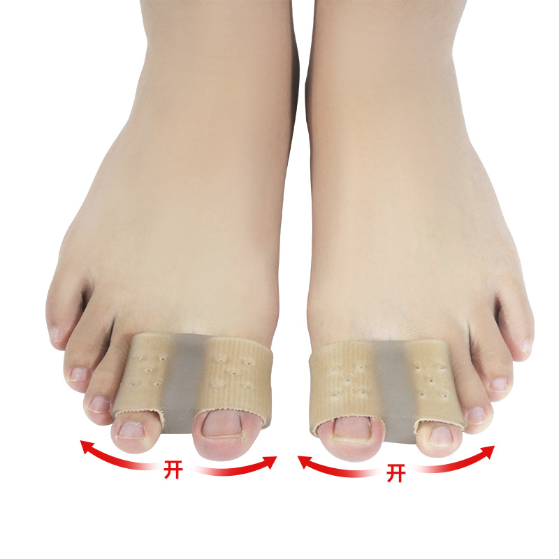 Breathable elastic orthotics for toes