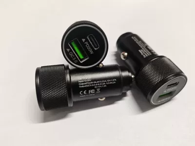 Manufacturer Wholesale Car Charger Pd38W Mobil şarj cihazları - pd20w-qc30-38w-black-opp-bag