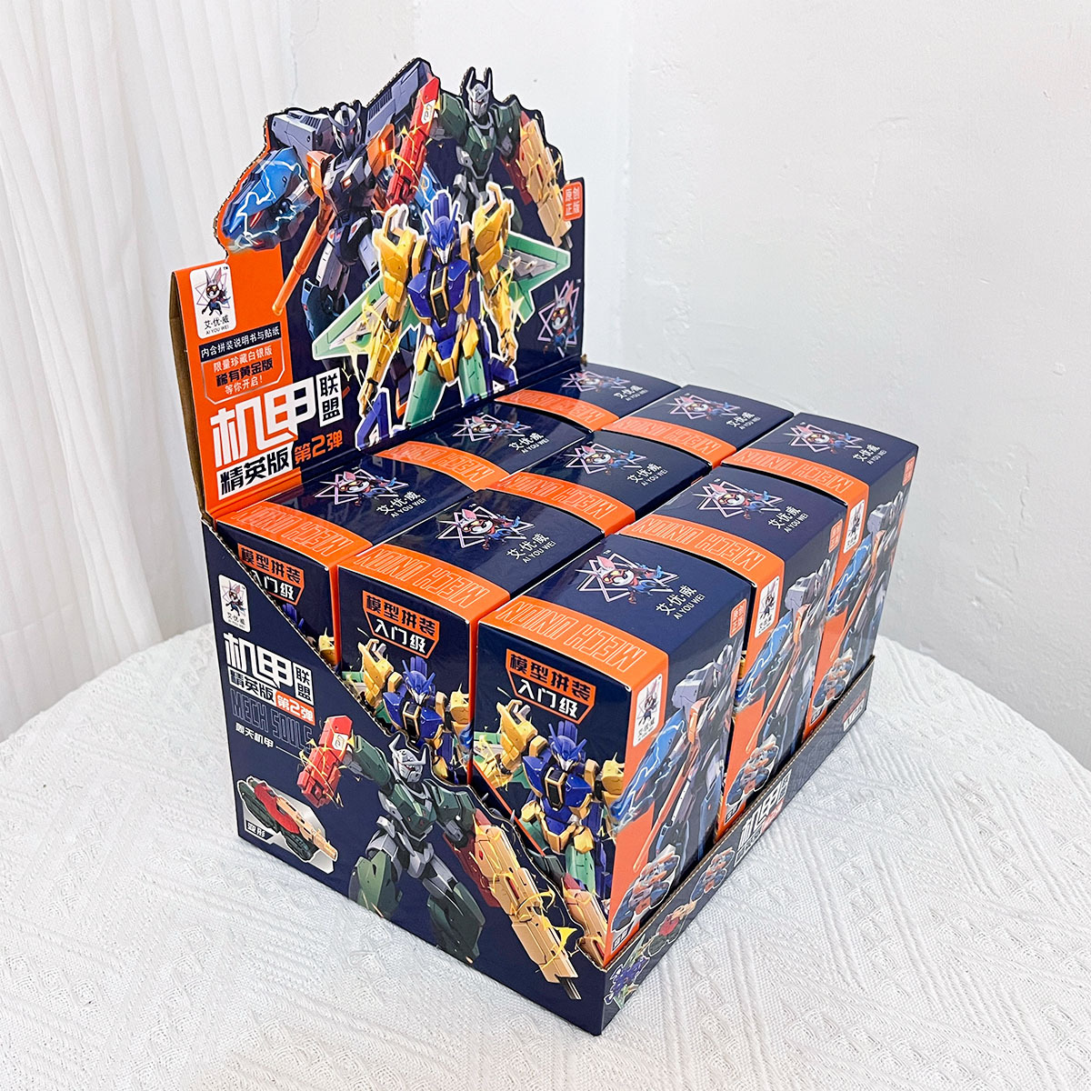 Robot deformado para niños Caja ciega sorpresa Juguete Mecha de diamante Premio pequeño para estudiantes Escuela periférica Supermercado al por mayor