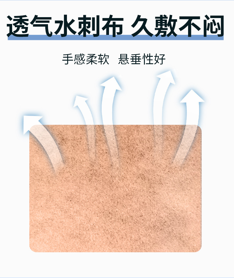 Glucosamine Chondroitin Calcium Patch Elastic Fabric Self-Heating Knee Neck Lumbar Support 10 Patches Per Box specifications