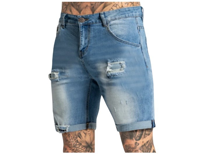 boy European And American Foreign Trade Cross-Border Source Stretch Ripped Jeans_voghion.com