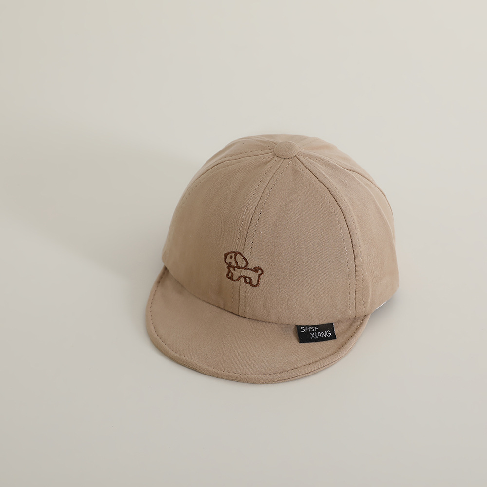 Sombrero para bebés al aire libre sombrero de béisbol de brilla suave de verano primavera y otoño estilo coreano para niños y niñas sombrero de protección solar