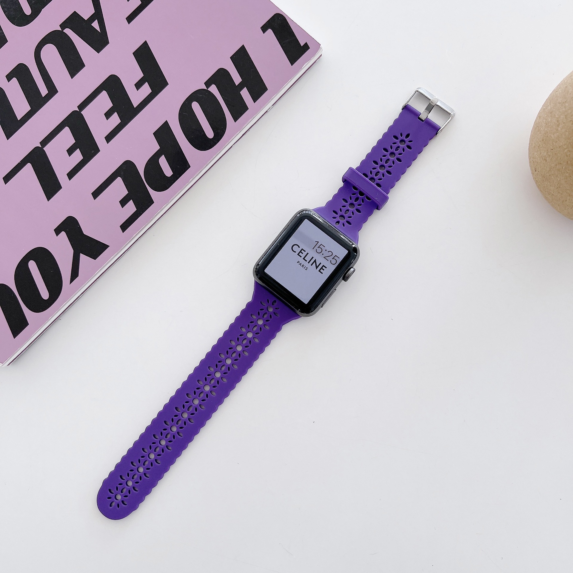 Apple, силиконовый ремешок для часов