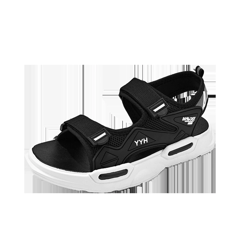 Trend summer sandals, men's sports beach footwear for leisure, non-slip slippers, soft sole