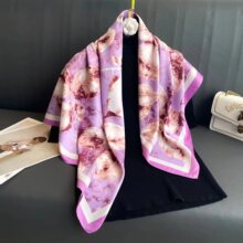 2023�z��Ů���ļ��¿�����󷽽�90cmб�y�I���^���ﶬ����ӡ��