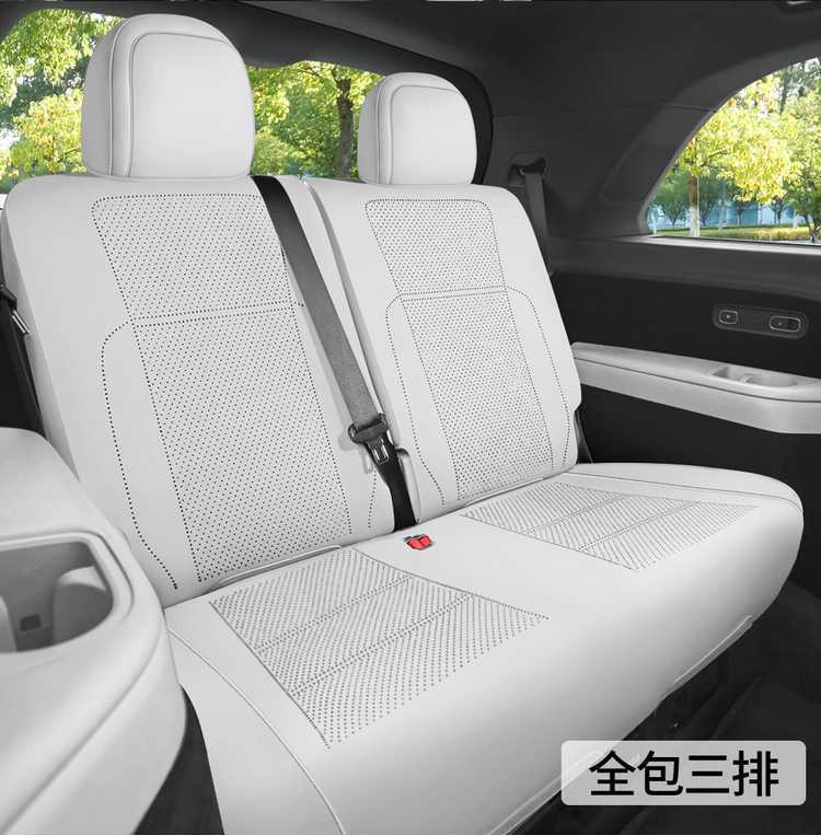 26 models of Li Auto i8 car seat covers, suitable for all seasons, featuring a full-coverage, breathable, and ventilated suede seat cushion design
