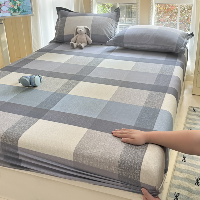 2025 nueva sábana de algodón 100 funda protectora de colchón de invierno de algodón puro 2024 nueva funda de colchón para niños 2