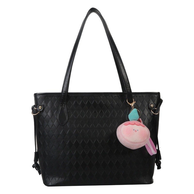 Commuter moda simple elegante trabajo bolso de las mujeres 2023 primavera y el verano de gran capacidad de hombro bolso de mano