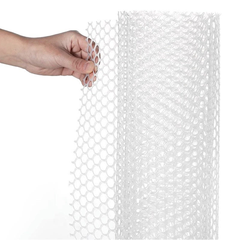 Новый ПВХ белая пластиковая сетка для разведения куриная сетка плоская сетка клей сетка забор защитная сетка птица сетка оптом