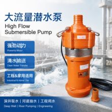 QD多级潜水泵抽水机单三相农业工业灌溉大流量高扬程220v380v家用