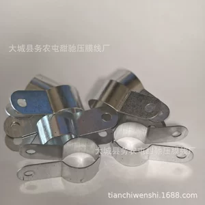 Зажим 32, зажимы для теплиц с круглыми трубками, оцинкованные зажимы для теплиц, аксессуары для теплиц