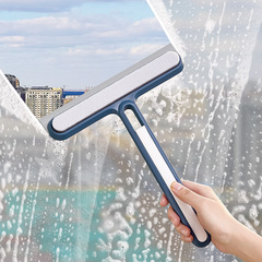 Home glass cleaning tool, double-sided squeegee, multi-functional window cleaning brush, glass cleaning magic