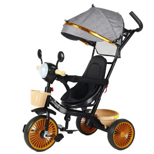 Children's Tricycle Trolley Baby Bicycle Baby Bicycle Large Light Outdoor Baby Bike