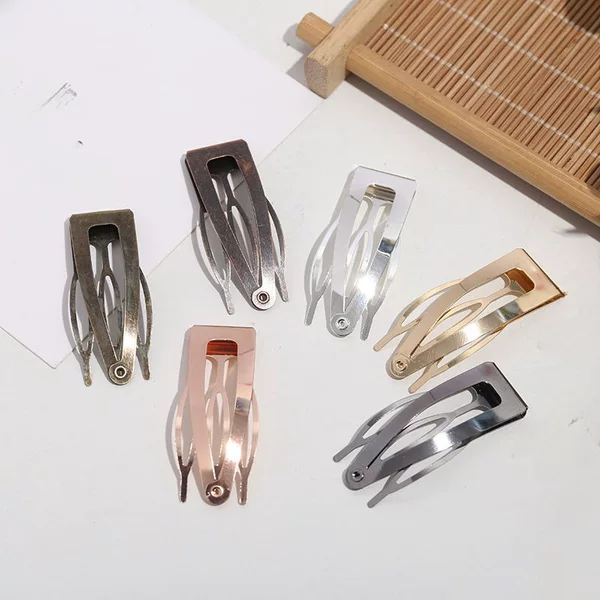 Star with small clip headdress Internet-famous BB clip girl bangs comb clip cute hair comb metal snap hair clip