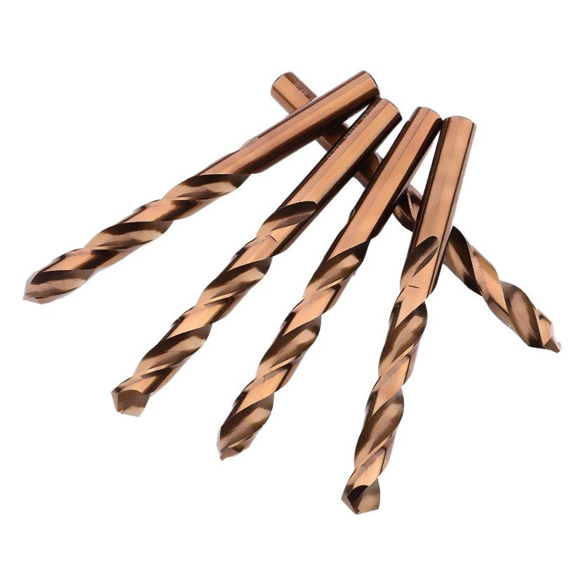 Сверло спиральное Tuosen для нержавеющей стали, полный набор сверл для сверления отверстий, сверло спиральное с содержанием кобальта, сверло для сверления отверстий из сплава.