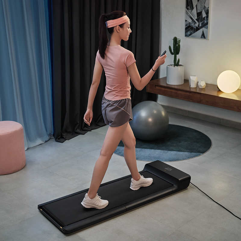 Cinta de correr Kim Smith, pequeña máquina de caminar para interiores plegable, equipo de fitness, pérdida de peso, hogar, nuevo A1pro