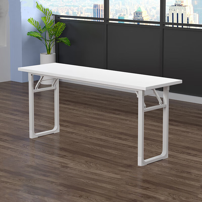 折叠桌子长条桌办公桌会议桌可折叠培训桌展会桌电脑桌办公桌餐桌
